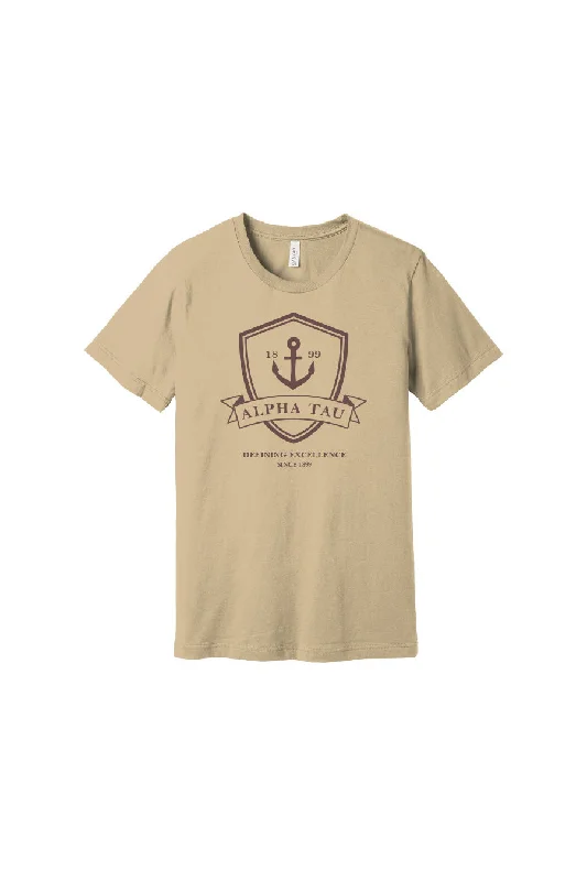 Alpha Tau Shield Tee