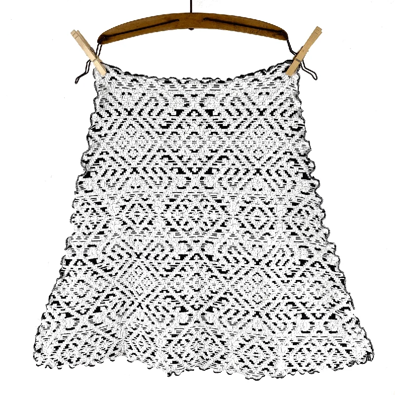 Ginka Jacquard Knit Bias Skirt