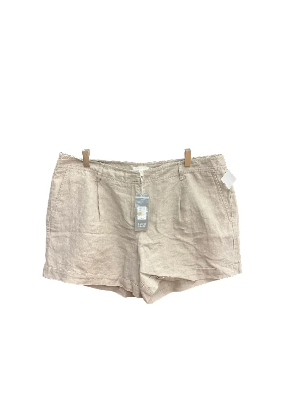 Shorts By Eileen Fisher In Taupe, Size: 12