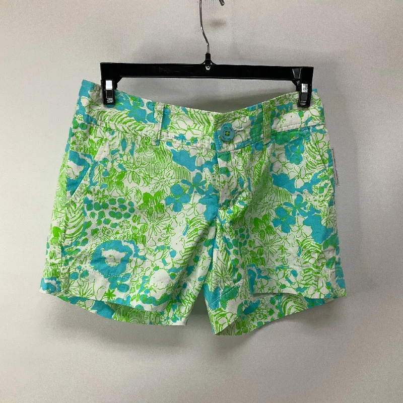 Shorts By Lilly Pulitzer In Multi-colored, Size: 00