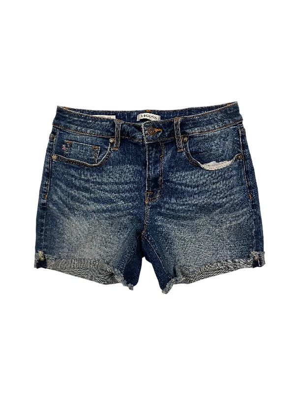 Shorts By Vigoss In Blue Denim, Size: 4