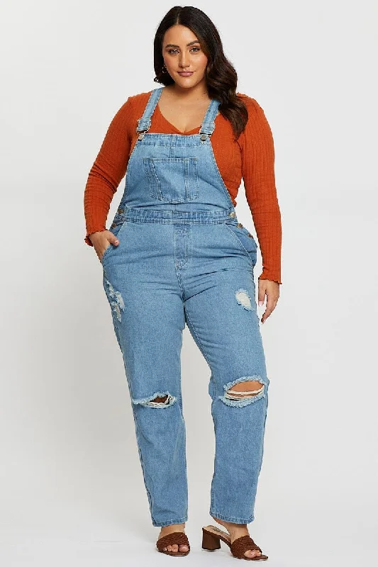 Blue Denim Overall