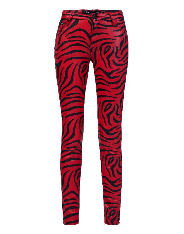 High Waist Jegging Zebra