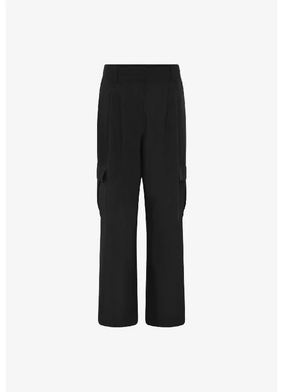 Louis Cargo Pant In Black