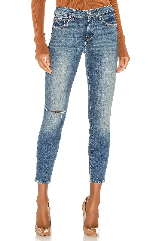 Sophie Low Rise Slim Crop Jean In Heartbreaker