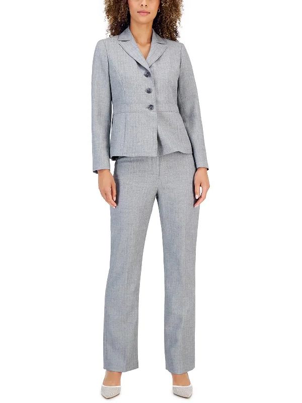 Womens Pattern Polyester Dress Pants