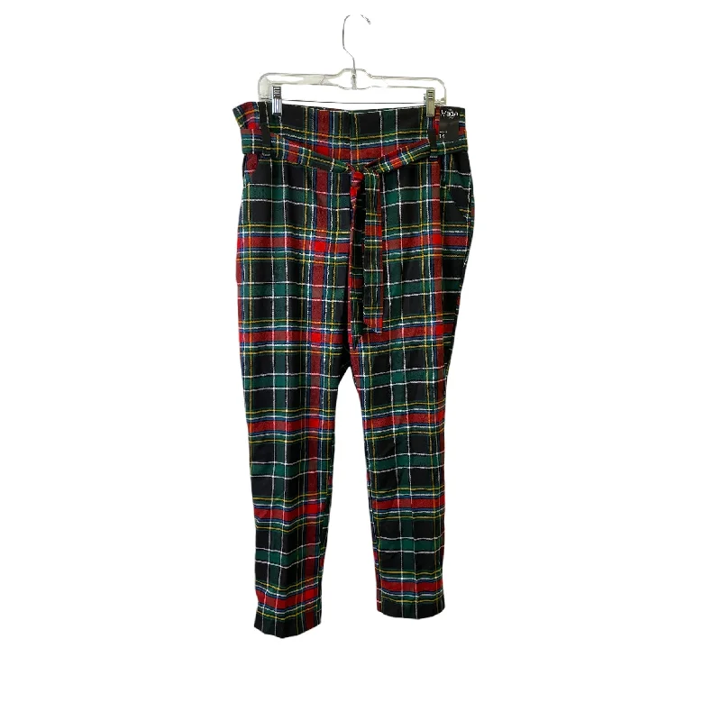 Pants Dress By New York And Co In Plaid Pattern, Size:14