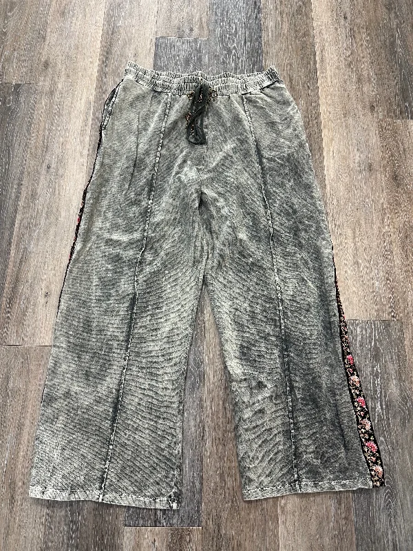 Pants Lounge By Aratta Silent Journey In Grey, Size: Xl