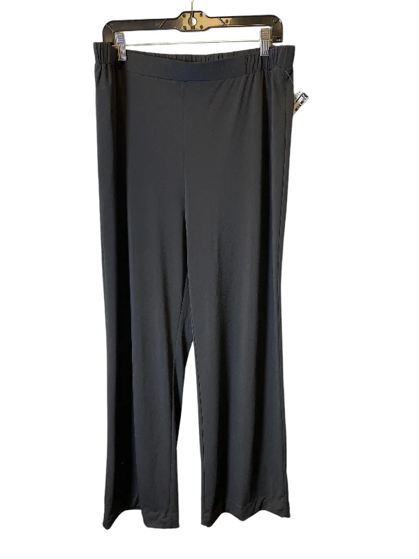 Pants Lounge By Clothes Mentor In Black, Size: 16