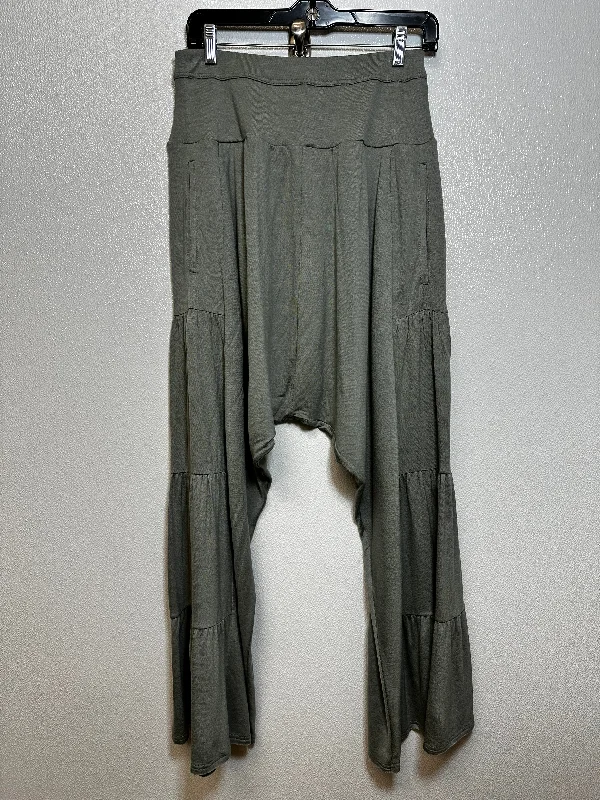 Pants Palazzo By Free People In Sage, Size: Xs