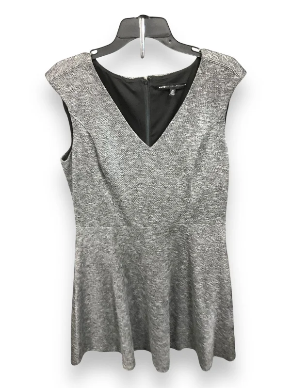 Dress Casual Short By White House Black Market In Grey, Size: Xl