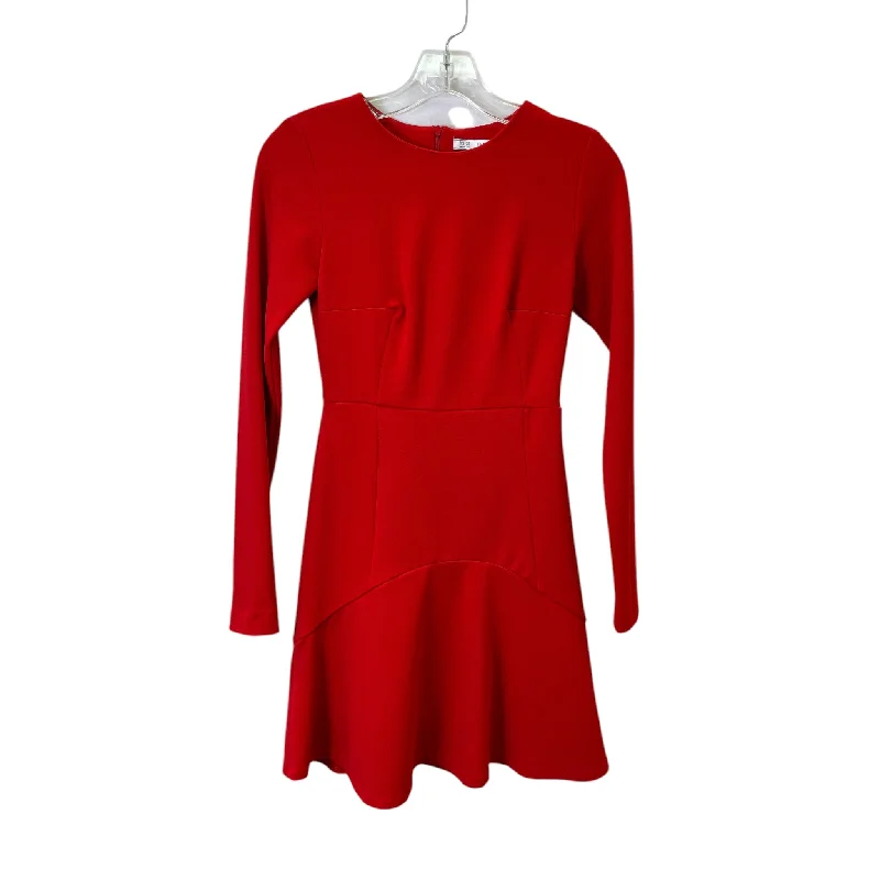 Dress Party Short By Trafaluc In Red, Size:Xs