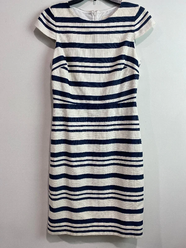 Blue Dress Casual Midi J. Crew, Size Xs