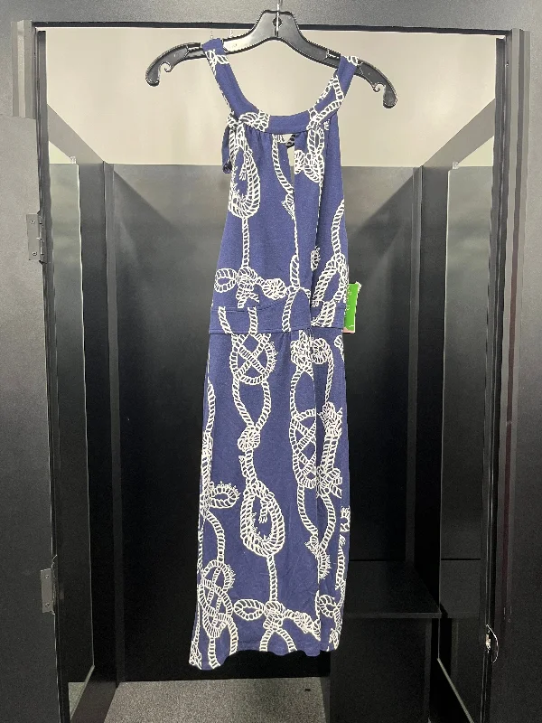 Blue Dress Casual Midi Lilly Pulitzer NWTSize Xs