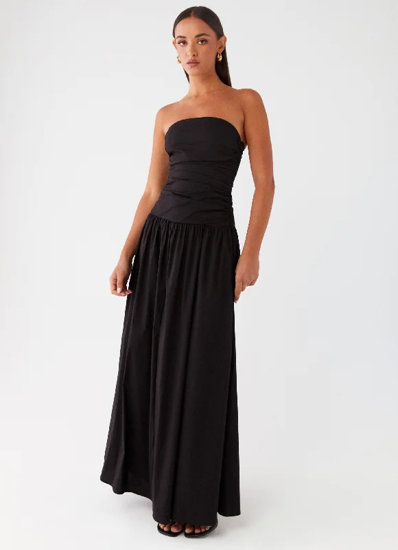 Carmel Maxi Dress - Black