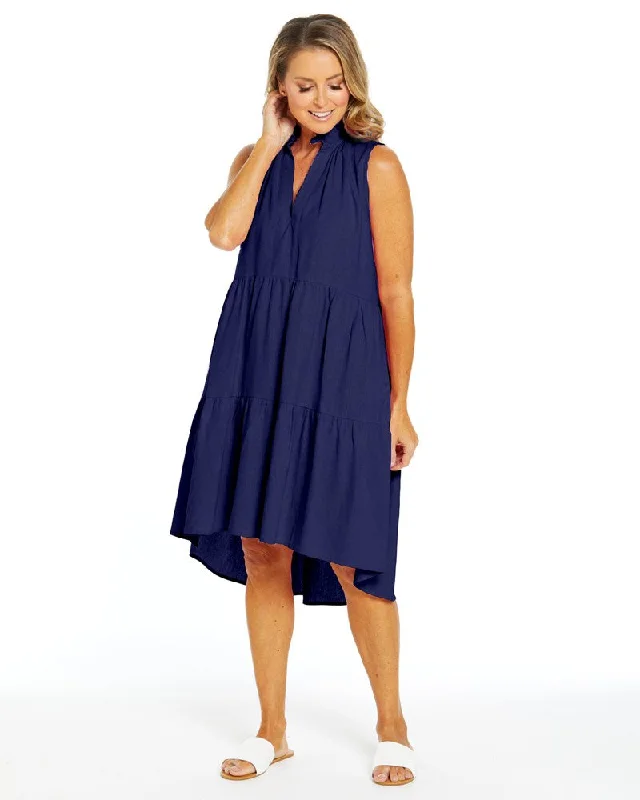 Betty Basics Libby Dress Navy