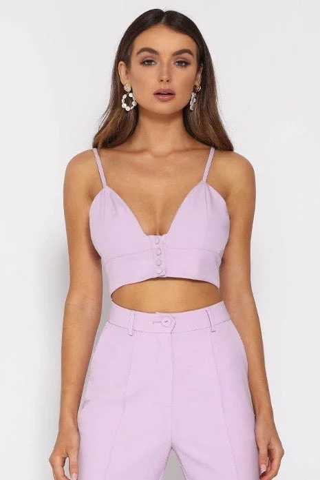 Runaway the Label Need Want Top - Lilac