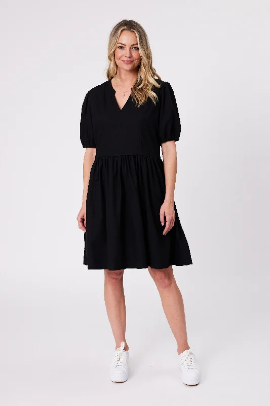 Shine On Label Elowen Dress Black